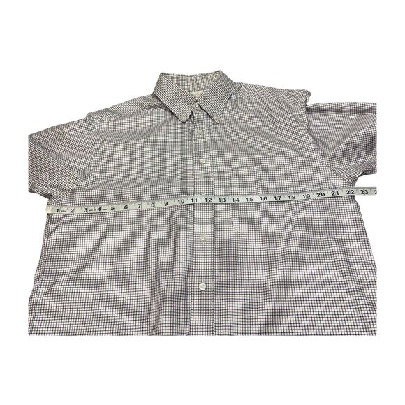 Gold Label Roundtree & Yorke Dress Shirt Men's 16 Multi Check Cotton Button-Down - Picture 6 of 8